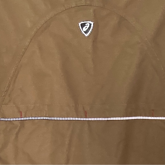 Asics Men's Lightweight performance jacket semi-fitted extra large brown - Picture 8 of 16
